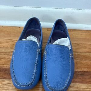 Elegant Blue Women's Loafers
